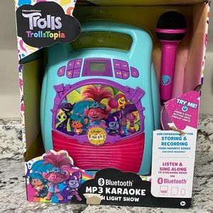 Trolls karaoke radio toy NEW
